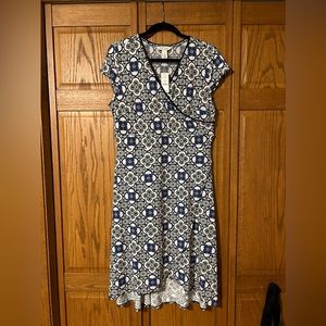 WHBM Faux Wrap Dress NWT